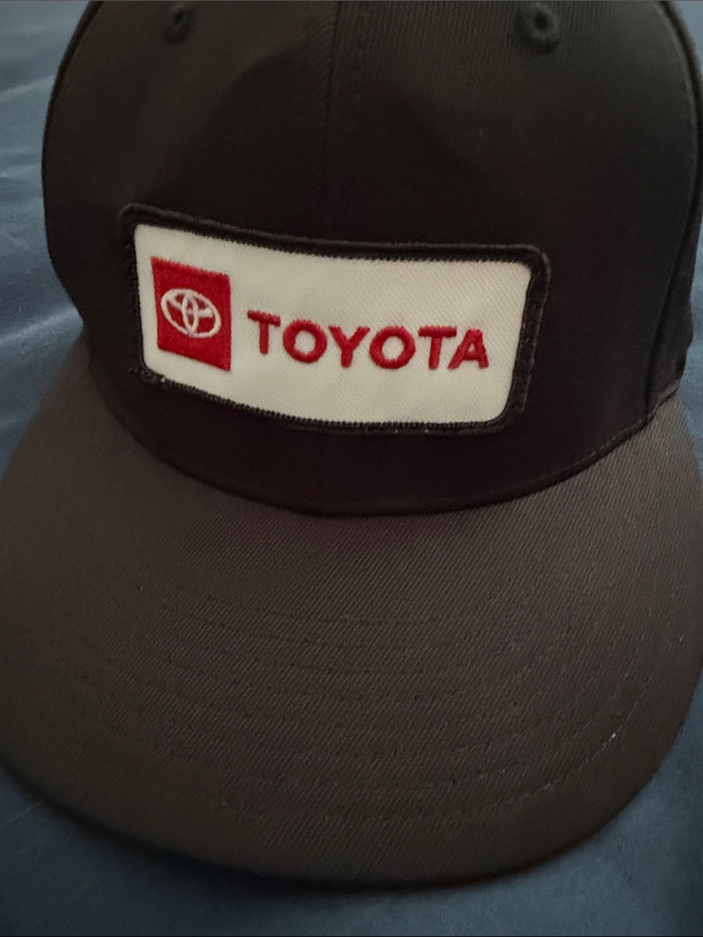 Black Toyota Flexfit Patch Baseball Cap